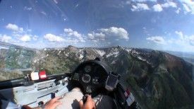 Gliders Racing the Wyoming Salt River Mountains