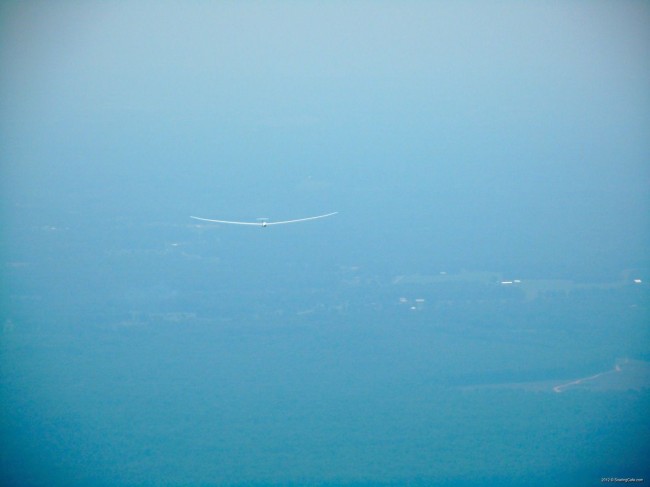 2012-05-25 - Concordia First Flight - Shot from tow plane