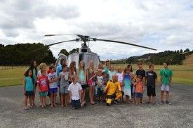Jetman with Emily 11 and kids