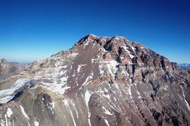 Himalayas? No! Soaring on the face of Aconcagua (Chile)