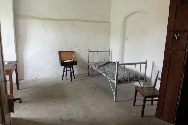 1 person POW WW-2 prison cell at the castle Colditz