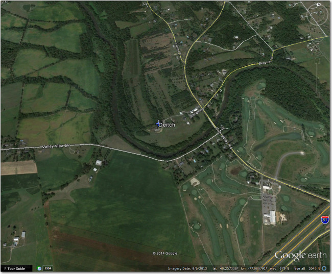 Deitch Airstrip:  Nothing there that I can see
